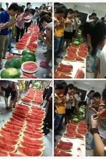 老球迷吃瓜比赛